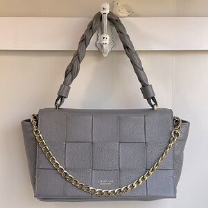LIA NUMA Leather Shoulder Bag Made In Italy
